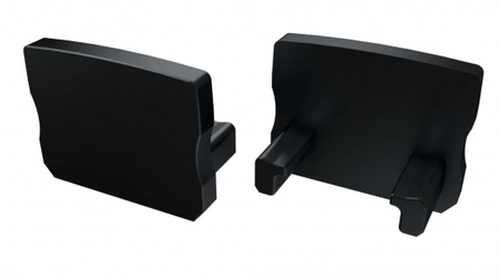 Zaślepka ALU do profilu LED LUMINES A HIGH czarna