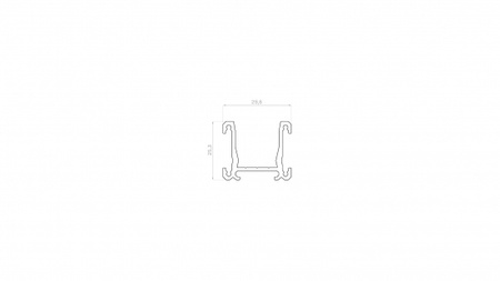 LUMINES Profil LED typ Fasso srebrny anodowany 2,02 m  10-1254-20