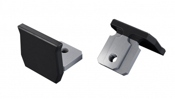 Zaślepka ALU LUMINES axel czarna lakierowana 12-1512-21