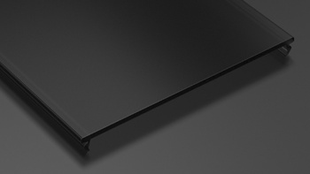 LUMINES Klosz do profilu LED SWIDE Fractal PC czarny 2,02 m 11-3417-20