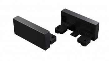 Zaślepka ALU LUMINES aria czarna anodowana 12-1522-11