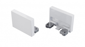 Zaślepka ALU LUMINES alba biała lakierowana 12-1531-11