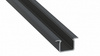 LUMINES Profil LED typ U czarny anodowany 3 m 10-1042-30