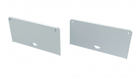 LUMINES Zaślepka ALU do profilu LED LARGO M2 biała z otworem