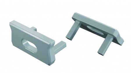 Zaślepka ALU LUMINES atom Sky Blue lakierowana z otworem 12-1547-10