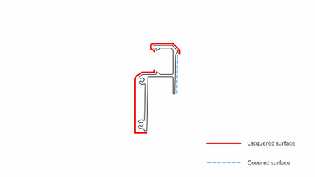 LUMINES Profil typ IPA12 czarny lakierowany 3 m 10-0405-30
