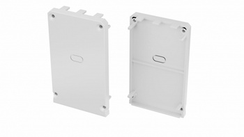 LUMINES Zaślepka do profilu Claro biała 2w1