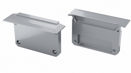 LUMINES Zaślepka ALU do profilu LED INSO srebrna