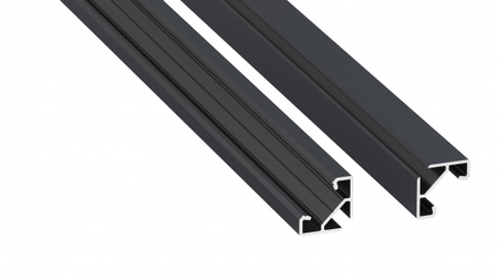 LUMINES Profil LED typ ajar Rock Anthracite lakierowany 3 m 10-1389-30