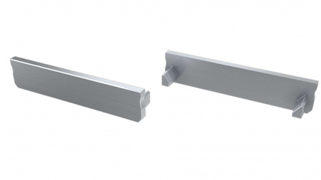 Zaślepka do profilu LUMINES SOLIS srebrna lakierowana  12-0135-01