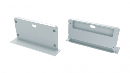 LUMINES Zaślepka ALU do profilu LED inLARGO biała z otworem