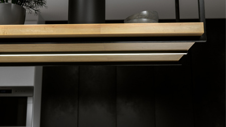 LUMINES Profil LED typ DUAL srebrny anodowany 3 m 10-0000-80