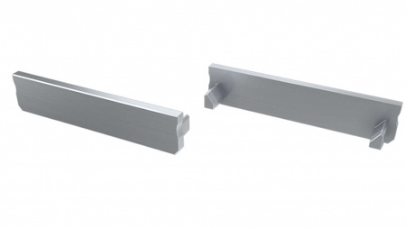 Zaślepka do profilu LED LUMINES SOLIS szara  12-0134-01