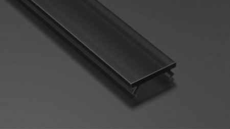 Klosz do profilu LED LUMINES SLIM v2 PMMA czarny 2,02 m 11-2237-20