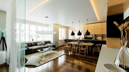 Profil LUMINES typ APA12 czarny lakierowany 3 m  10-0645-30