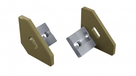 LUMINES Zaślepka ALU ajar Reed Green lakierowana z otworem 12-1506-10