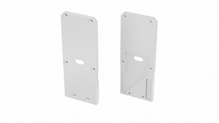 Zaślepka ALU LUMINES UNICO + Talia M2 biała lewa z otworem