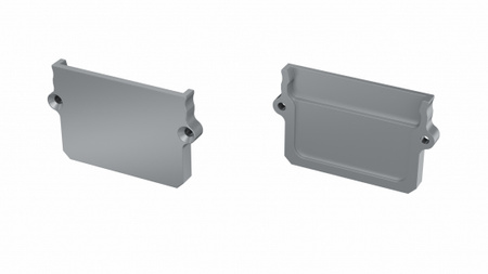 LUMINES Zaślepka ALU Strada M1 srebrna anodowana