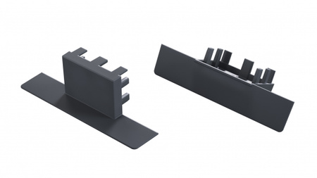 Zaślepka do profilu LUMINES akin Rock Anthracite 12-1569-01