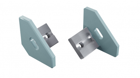 LUMINES Zaślepka ALU ajar Sky Blue lakierowana z otworem 12-1507-10