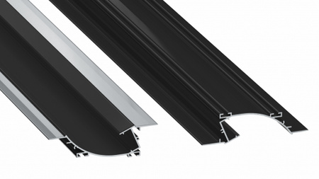 Profil LUMINES typ PERO czarny lakierowany 2,02 m 10-0615-20