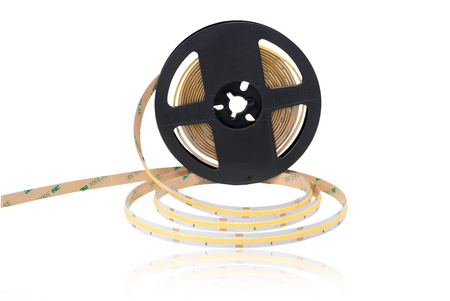 Taśma COB 24V PRO  320LED 9W/m IP20 biała ciepła -5m ULLS16 Unilight