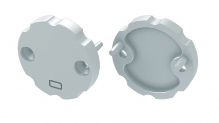 LUMINES Zaślepka do profilu LED COSMO biała 2w1