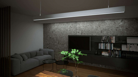 LUMINES Profil LED typ Claro srebrny anodowany 2,02 m 10-0604-20