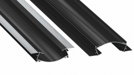 Profil LUMINES typ VEDA czarny lakierowany 3 m 10-0575-30