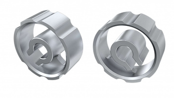 LUMINES Pierścień COSMO srebrny