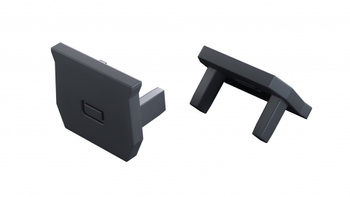 Zaślepka do profilu LUMINES axel Rock Anthracite 2w1 12-1519-01