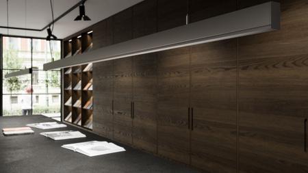 LUMINES Profil LED typ Fixo srebrny anodowany 2,02 m 10-1184-20