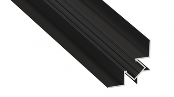 Profil LUMINES typ Vigo czarny lakierowany B/P 2,02 m 10-1605-20