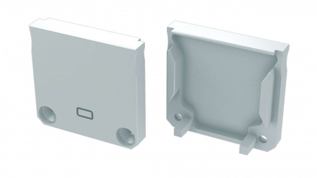 LUMINES Zaślepka do profilu LED DILEDA biała 2w1