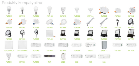 MI-LIGHT Inteligentny kontroler taśmy ledowej RGB/RGBW/RGB ROUTER WIFI WL-IBOX1 WL-BOX1