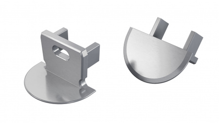 Zaślepka ALU LUMINES axin surowa z otworem 12-1550-10