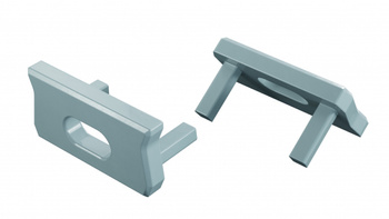 Zaślepka ALU LUMINES atom Sky Blue lakierowana z otworem 12-1547-10