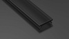 LUMINES Klosz do profilu LED SLIM v2 PMMA czarny 2,02 m 11-2237-20
