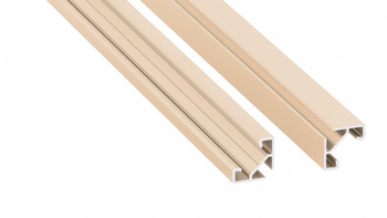 Profil LED LUMINES typ ajar Light Ivory lakierowany 2,02 m 10-1386-20