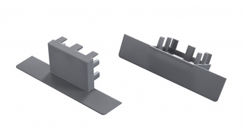 Zaślepka do profilu LUMINES akin szara 12-1564-01