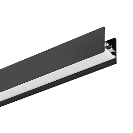 Profil aluminiowy RABAT czarny GRAPN1 Gealuce