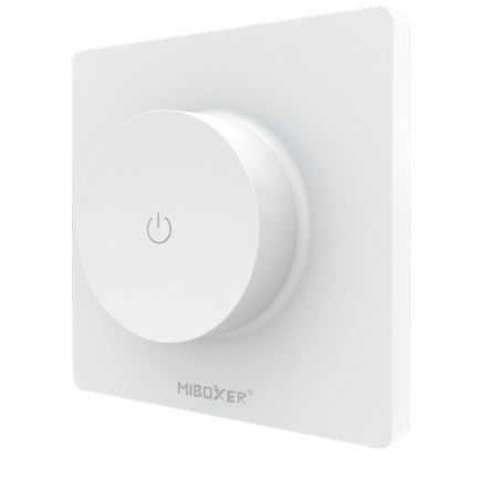 MiBoxer Przekaźnik dopuszkowy z panelem obrotowym WiFi - TRI-K1WR