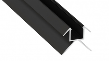 Profil LUMINES typ Canto czarny lakierowany B/P 1 m 10-1495-10
