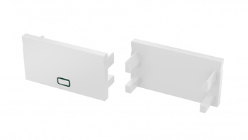 Zaślepka do profilu LUMINES Plato biała 2w1