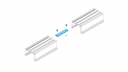 LUMINES Łącznik prosty krótki KPL