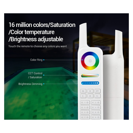 Pilot Do Zestawu Basenowego - Pilot 8-Stref 433Mhz