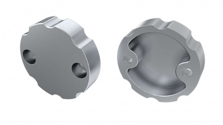 LUMINES Zaślepka ALU do profilu LED COSMO srebrna