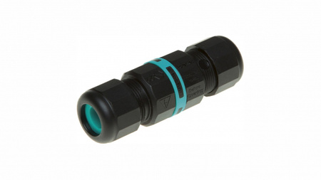 Złączka skręcana 2 torowa IP68 D7-12mm