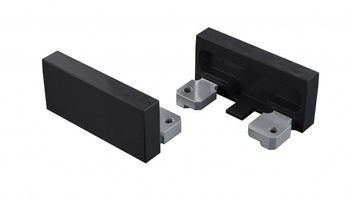 Zaślepka ALU LUMINES aria czarna lakierowana 12-1522-21