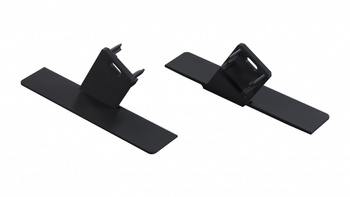 Zaślepka do profilu LUMINES Sono czarna prawa z otworem 12-1332-00